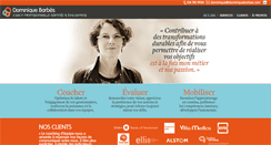 Desktop Screenshot of dominiquebarbes.com